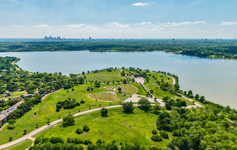 White Rock Lake in Dallas TX