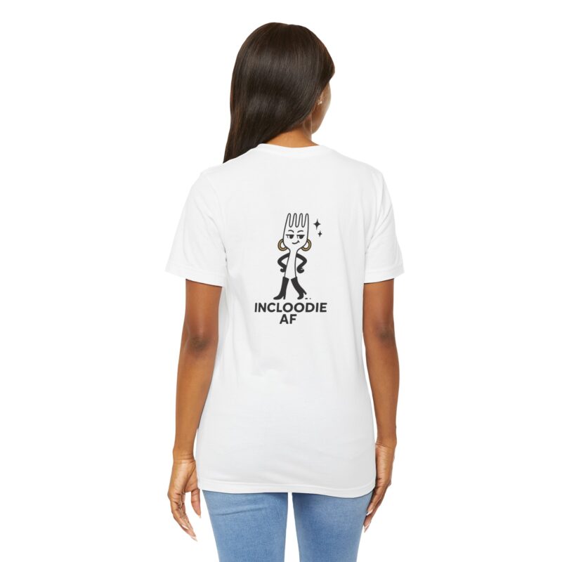 Cute Unisex Jersey Tee - 'Feed Me & Let's Go' and 'Incloodie AF' - Image 10