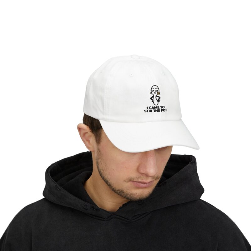 I Came to Stir the Pot Dad Cap - Fun and Quirky Adjustable Hat for All Occasions - Image 3