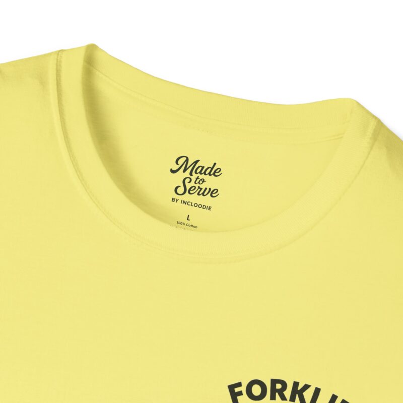 Forklift Certified Unisex Softstyle T-Shirt - Fun and Comfortable Gym Wear - Image 7