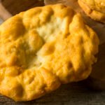 Fresh dough resting on a surface