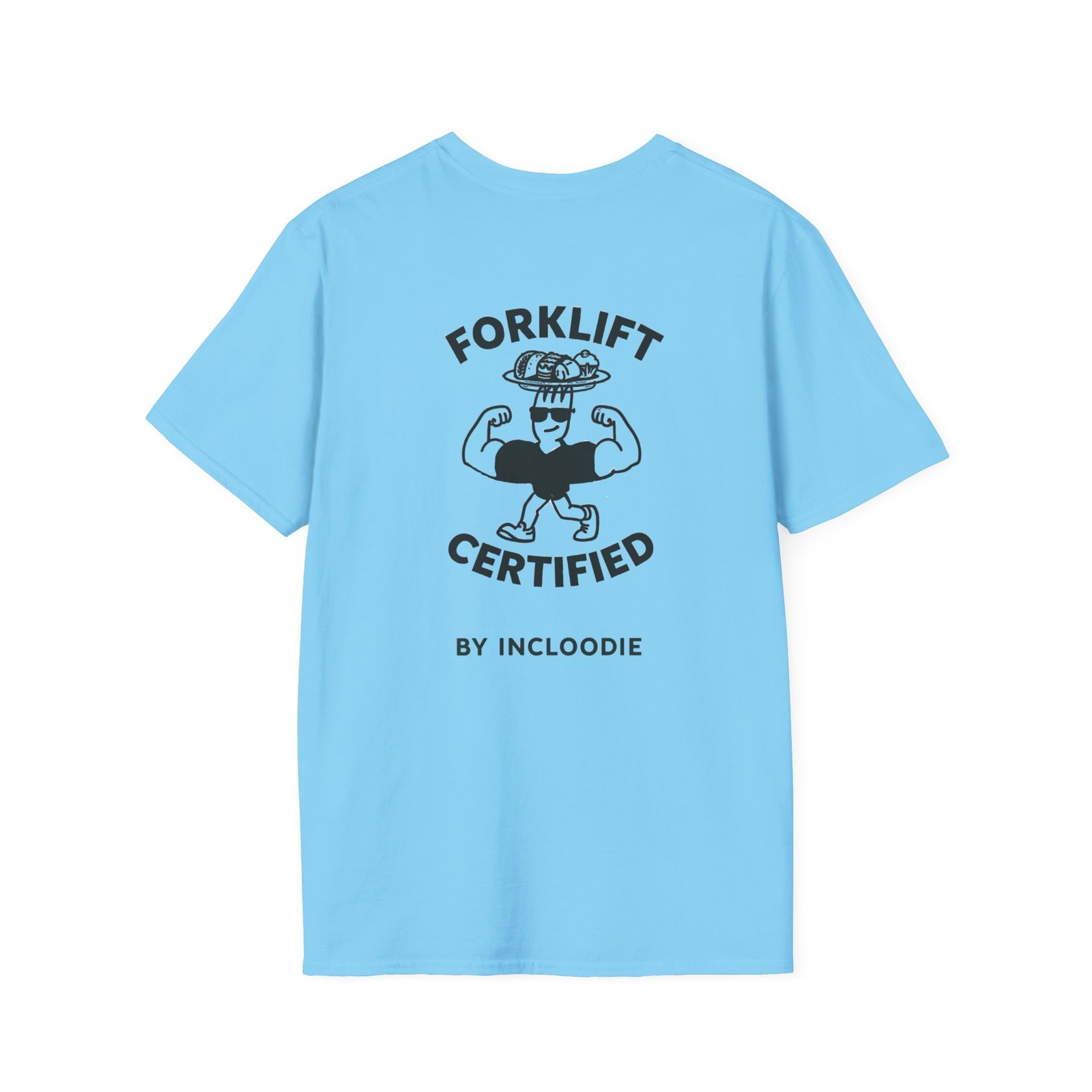 Forklift Certified Unisex Softstyle T-Shirt - Fun and Comfortable Gym Wear - Image 14