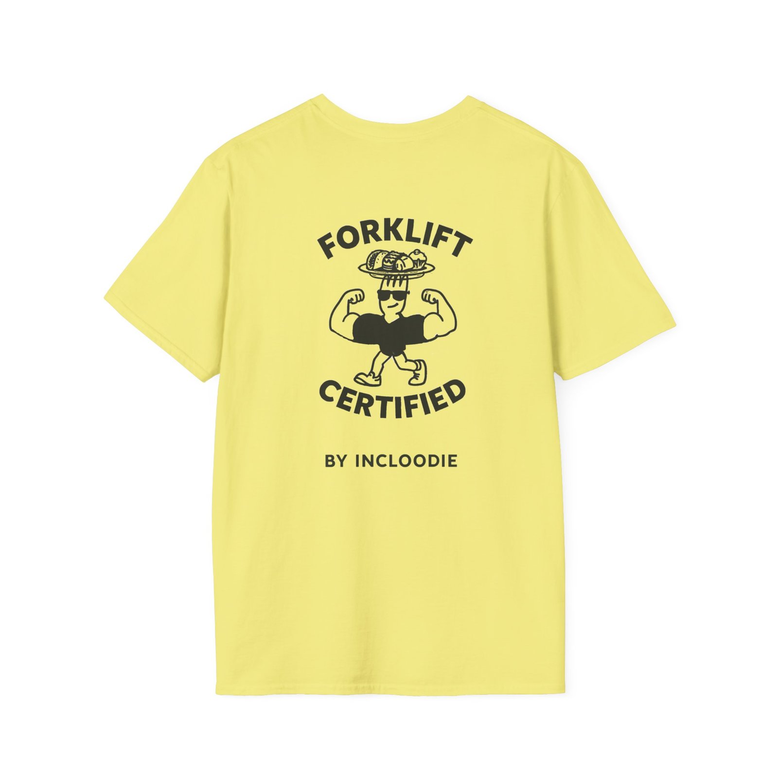 Forklift Certified Unisex Softstyle T-Shirt - Fun and Comfortable Gym Wear - Image 6