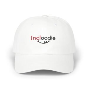 Incloodie Dad Cap in White
