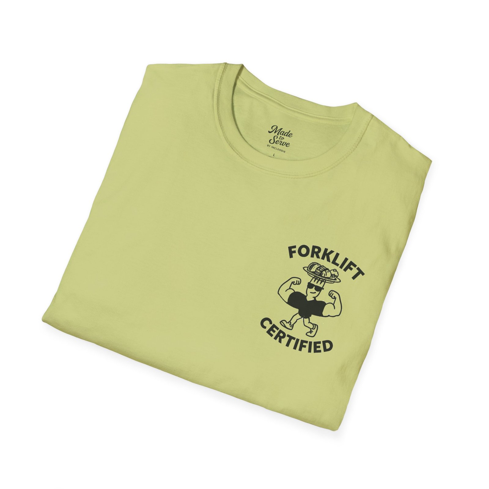 Forklift Certified Unisex Softstyle T-Shirt - Fun and Comfortable Gym Wear - Image 12