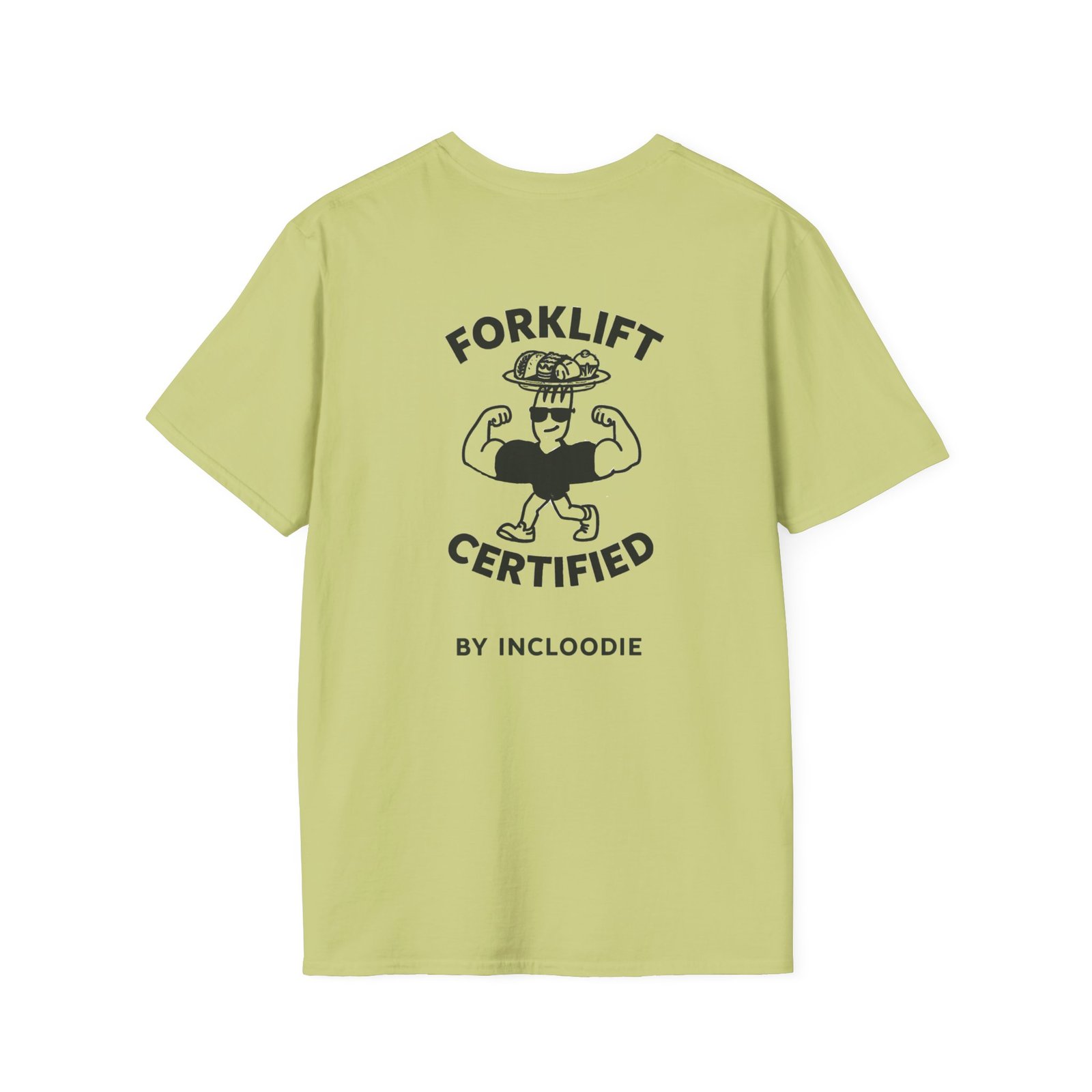 Forklift Certified Unisex Softstyle T-Shirt - Fun and Comfortable Gym Wear - Image 10
